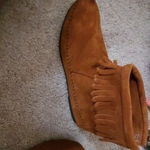 Moccasin Ankle Boots